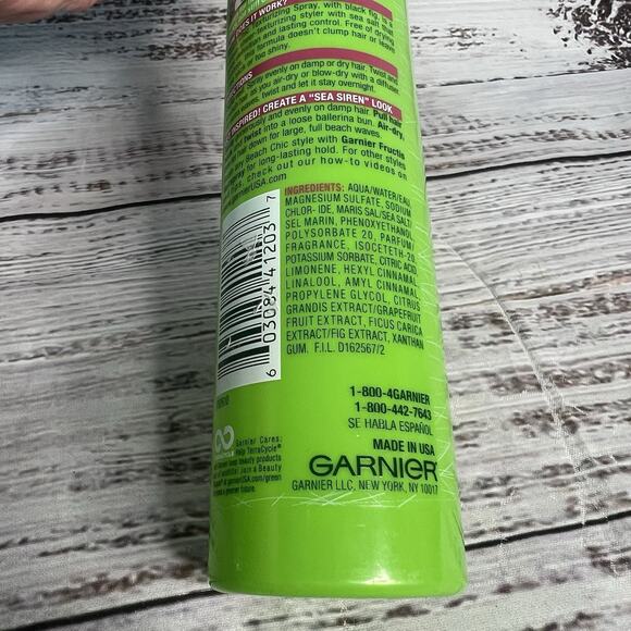 Garnier Fructis De-Constructed Beach Chic Texurizing Spray - EXTRA strong Hold - Picture 8 of 8